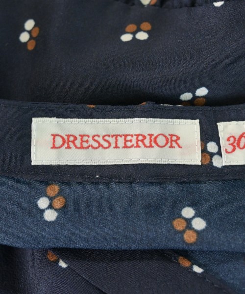 DRESSTERIOR（ドレステリア）シャツワンピース 紺 サイズ:36(S位) レディース/2200715187081