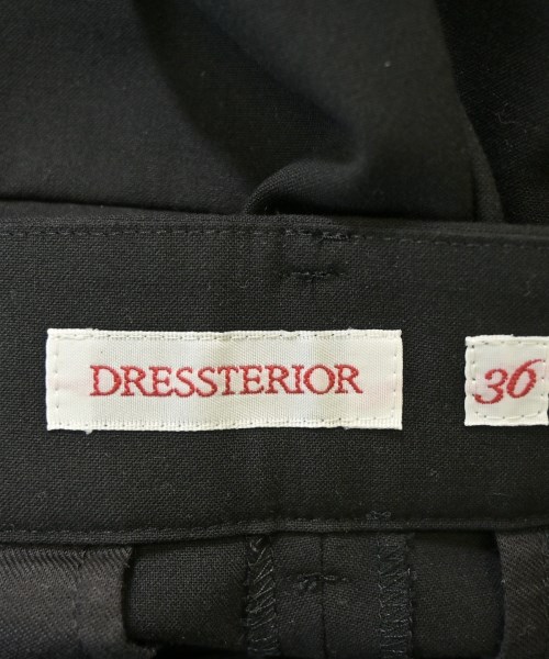 DRESSTERIOR（ドレステリア）スラックス 黒 サイズ:36(S位) レディース/2200716629030