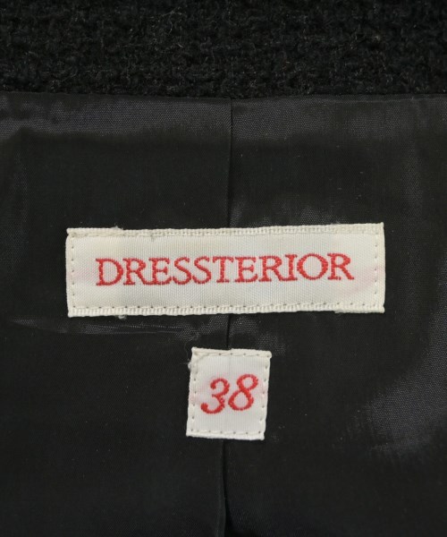 DRESSTERIOR（ドレステリア）カジュアルジャケット 黒 サイズ:38(M位) レディース/2200719174063