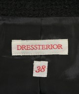 DRESSTERIOR（ドレステリア）カジュアルジャケット 黒 サイズ:38(M位) レディース/2200719174063