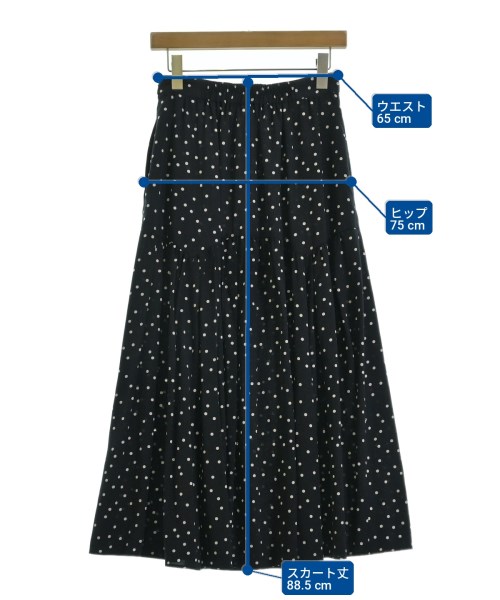 DRESSTERIOR（ドレステリア）ロング・マキシ丈スカート 紺 サイズ:38(M位) レディース/2200719178061