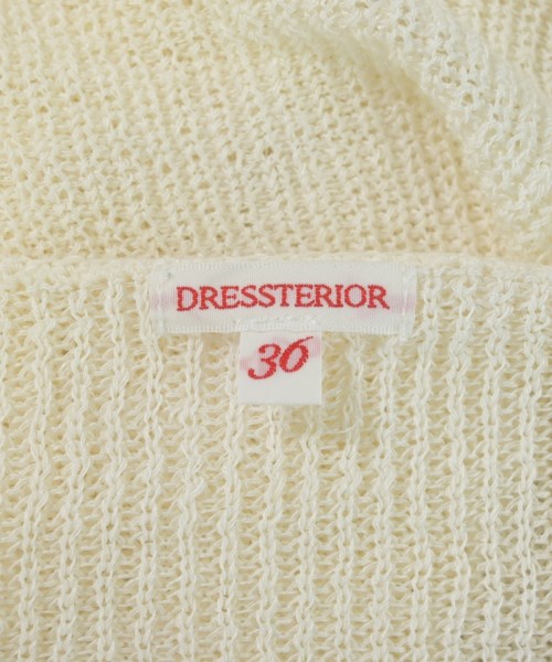 DRESSTERIOR（ドレステリア）ニット・セーター 白 サイズ:36(S位) レディース/2200717385171