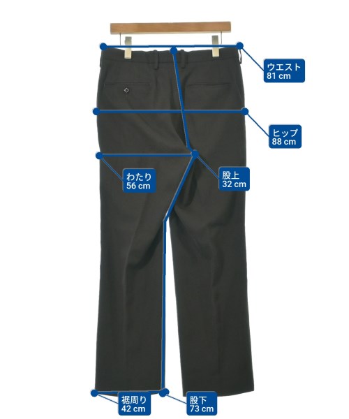 DRESSTERIOR（ドレステリア）スラックス 茶 サイズ:79(M位) メンズ/2200646668024