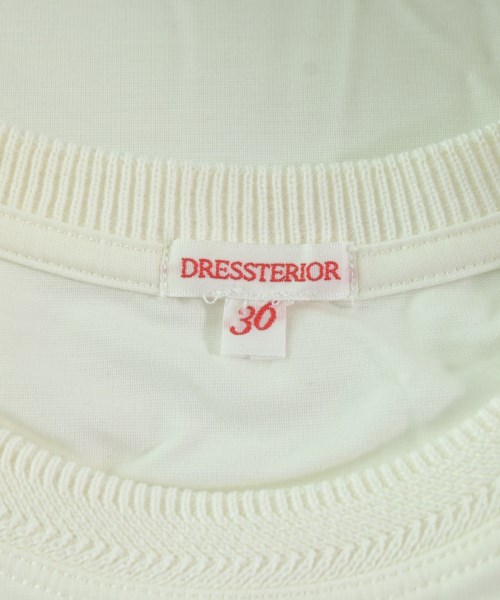 DRESSTERIOR（ドレステリア）Tシャツ・カットソー 白 サイズ:36(S位) レディース/2200647271070