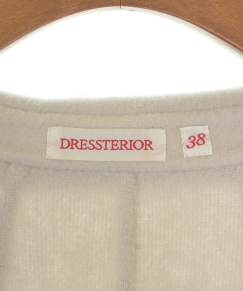 DRESSTERIOR（ドレステリア）チェスターコート 白 サイズ:38(M位) レディース/2200642094018