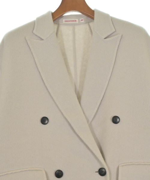 DRESSTERIOR（ドレステリア）チェスターコート 白 サイズ:38(M位) レディース/2200642094018
