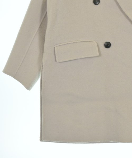 DRESSTERIOR（ドレステリア）チェスターコート 白 サイズ:38(M位) レディース/2200642094018