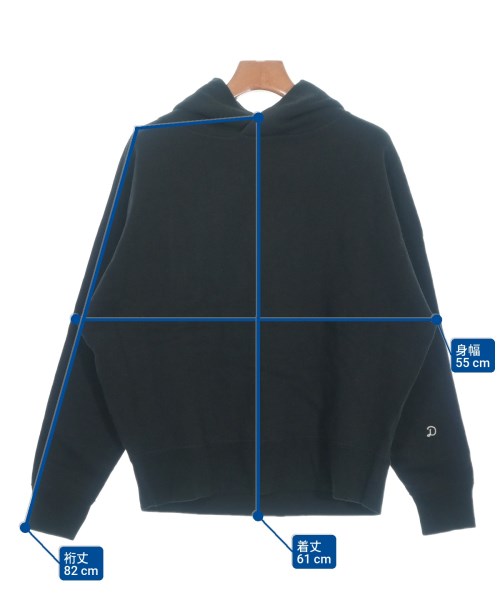 DRESSTERIOR（ドレステリア）パーカー 黒 サイズ:38(M位) レディース/2200645147049