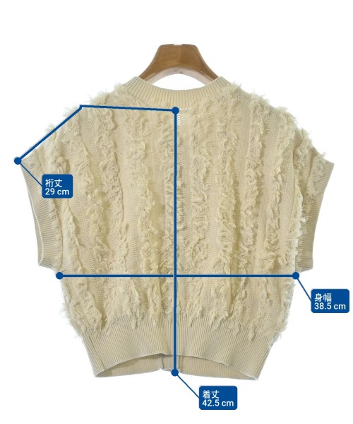 DRESSTERIOR（ドレステリア）ベスト ベージュ サイズ:38(M位) レディース/2200645147117