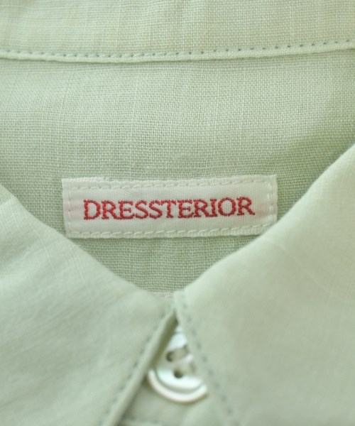 DRESSTERIOR（ドレステリア）カジュアルシャツ 緑 サイズ:38(M位) レディース/2200645147124