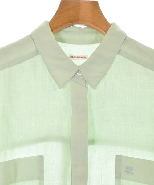 DRESSTERIOR（ドレステリア）カジュアルシャツ 緑 サイズ:38(M位) レディース/2200645147124