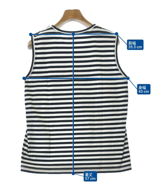 DRESSTERIOR（ドレステリア）ノースリーブ 紺 サイズ:38(M位) レディース/2200645147162