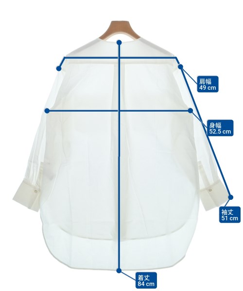 DRESSTERIOR（ドレステリア）ブラウス 白 サイズ:38(M位) レディース/2200645147216