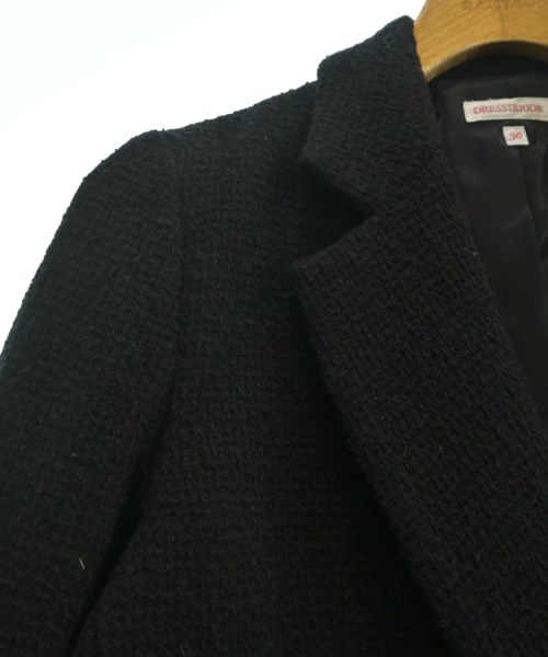 DRESSTERIOR（ドレステリア）ジャケット 黒 サイズ:36(S位) レディース/2200641602030