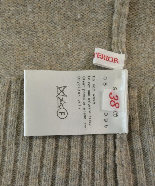 DRESSTERIOR（ドレステリア）ニット・セーター ベージュ サイズ:38(M位) レディース/2200650213036