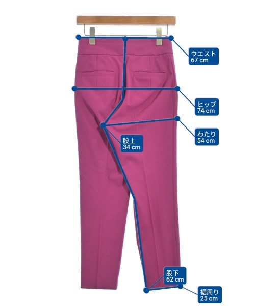 DRESSTERIOR（ドレステリア）スラックス ピンク サイズ:36(S位) レディース/2200638180213