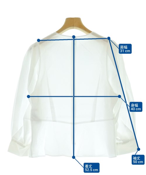 DRESSTERIOR（ドレステリア）ブラウス 白 サイズ:38(M位) レディース/2200638180312