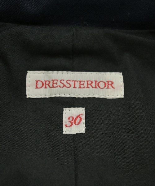 DRESSTERIOR（ドレステリア）テーラードジャケット 紺 サイズ:36(S位) レディース/2200638180329