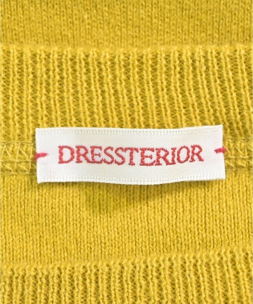 DRESSTERIOR（ドレステリア）スウェット 黄 サイズ:40(M位) レディース/2200641204241