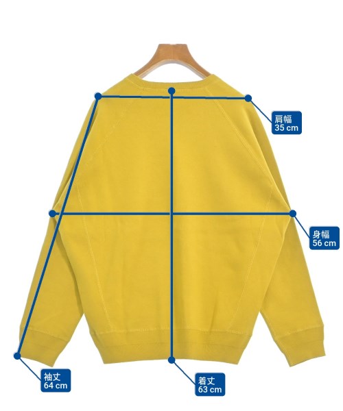 DRESSTERIOR（ドレステリア）スウェット 黄 サイズ:40(M位) レディース/2200641204241