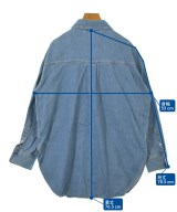 DRESSTERIOR（ドレステリア）カジュアルシャツ 青 サイズ:38(M位) レディース/2200640532031