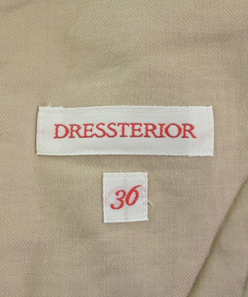 DRESSTERIOR（ドレステリア）スラックス ベージュ サイズ:36(S位) レディース/2200651750066