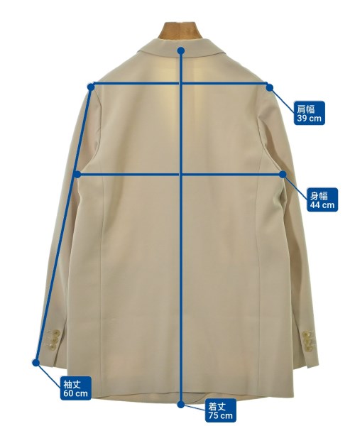 DRESSTERIOR（ドレステリア）ジャケット ベージュ サイズ:38(M位) レディース/2200635337030