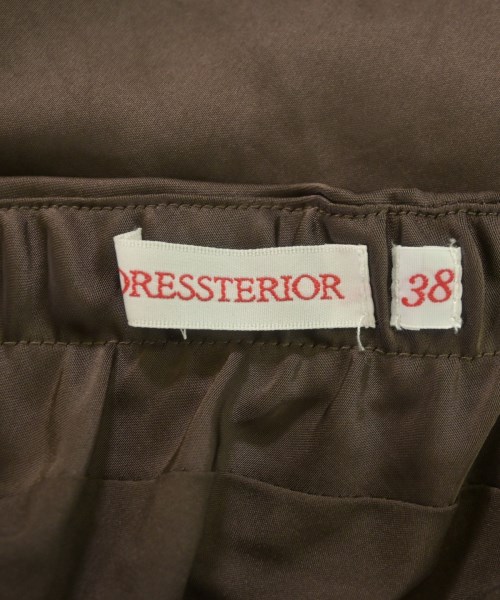 DRESSTERIOR（ドレステリア）ロング・マキシ丈スカート 茶 サイズ:38(M位) レディース/2200653087085