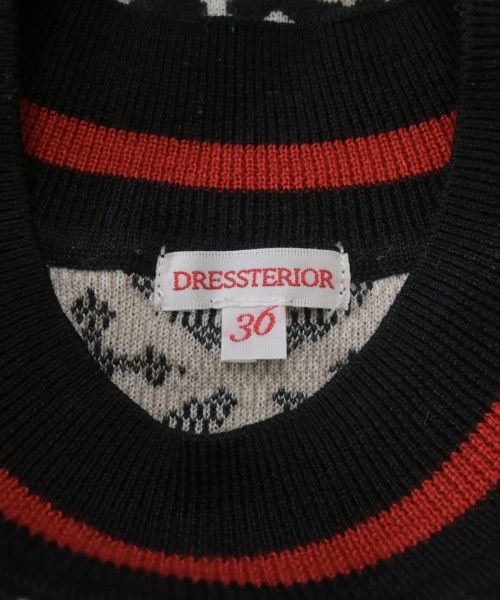 DRESSTERIOR（ドレステリア）ニット・セーター 黒 サイズ:36(S位) レディース/2200653412016