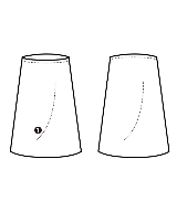 DRESSTERIOR（ドレステリア）ロング・マキシ丈スカート 茶 サイズ:38(M位) レディース/2200643666047