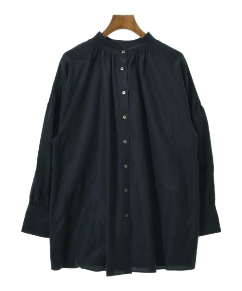 DRESSTERIOR(ドレステリア)ブラウス 紺 サイズ:36(S位)/2200643666078