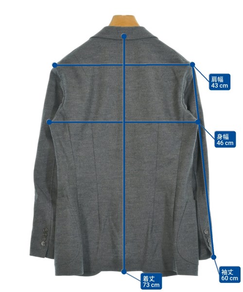 DRESSTERIOR（ドレステリア）ジャケット グレー サイズ:46(M位) メンズ/2200651356084