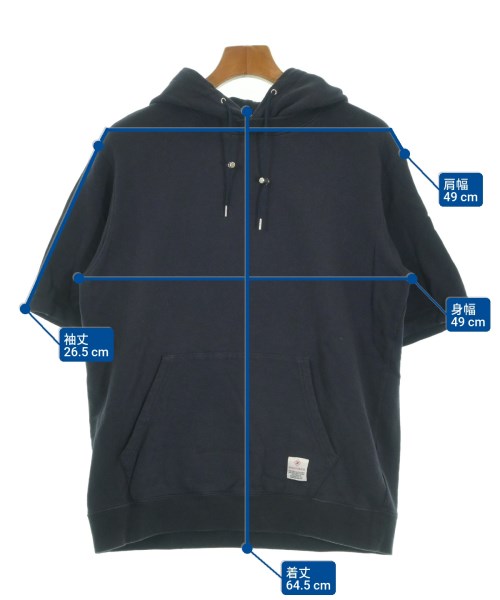DRESSTERIOR（ドレステリア）パーカー 紺 サイズ:M メンズ/2200651356343