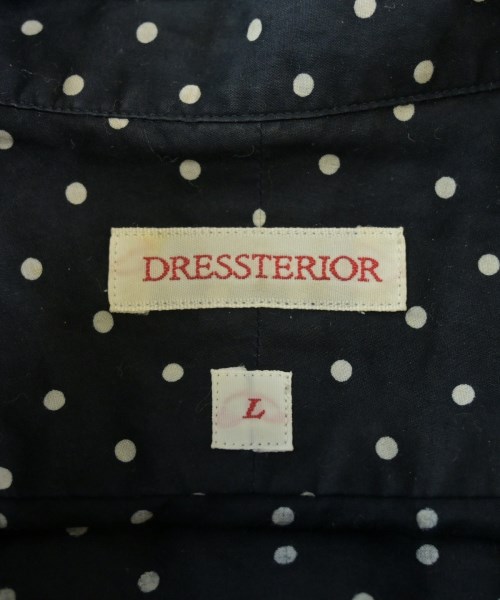 DRESSTERIOR（ドレステリア）カジュアルシャツ 紺 サイズ:L メンズ/2200702468049