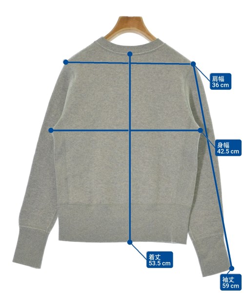 DRESSTERIOR（ドレステリア）スウェット グレー サイズ:1(S位) レディース/2200660945019