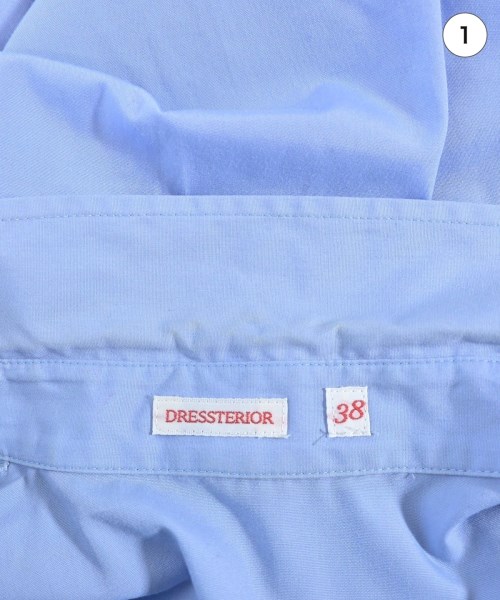 DRESSTERIOR（ドレステリア）カジュアルシャツ 青 サイズ:38(M位) レディース/2200662156024