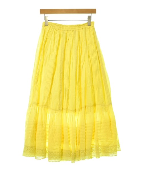 DRESSTERIOR（ドレステリア）ロング・マキシ丈スカート 黄 サイズ:38(M位) レディース/2200662751014