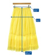 DRESSTERIOR（ドレステリア）ロング・マキシ丈スカート 黄 サイズ:38(M位) レディース/2200662751014