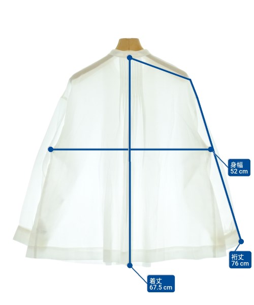 DRESSTERIOR（ドレステリア）ブラウス 白 サイズ:38(M位) レディース/2200659098047