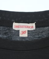 DRESSTERIOR（ドレステリア）Tシャツ・カットソー 黒 サイズ:36(S位) レディース/2200660959054
