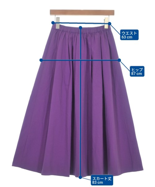 DRESSTERIOR（ドレステリア）ロング・マキシ丈スカート 紫 サイズ:36(S位) レディース/2200663394012