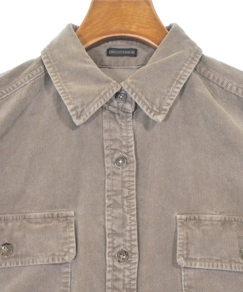 DRESSTERIOR（ドレステリア）カジュアルシャツ 茶 サイズ:38(M位) レディース/2200664808020