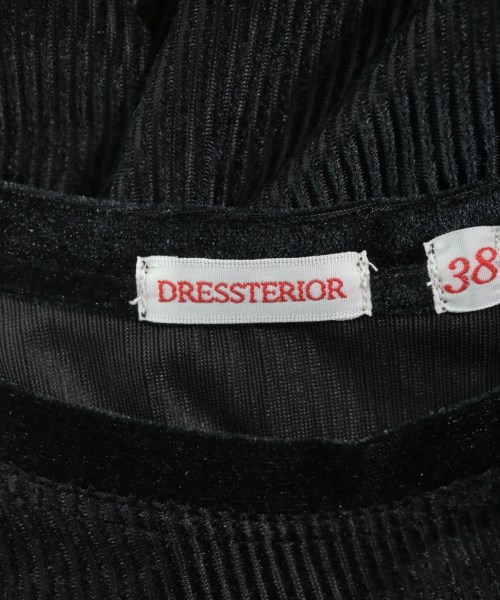 DRESSTERIOR（ドレステリア）Tシャツ・カットソー 黒 サイズ:38(M位) レディース/2200664808105