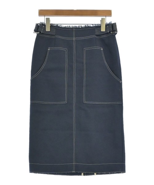 DRESSTERIOR(ドレステリア)ひざ丈スカート 紺 サイズ:38(M位)/2200669295153