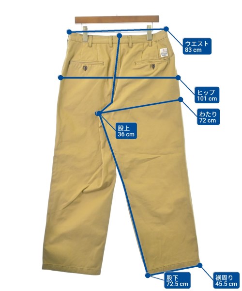 DRESSTERIOR（ドレステリア）チノパン ベージュ サイズ:85(XL位) メンズ/2200670664016
