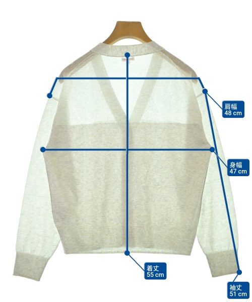 DRESSTERIOR（ドレステリア）カーディガン グレー サイズ:38(M位) レディース/2200671518028