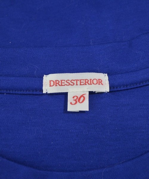 DRESSTERIOR（ドレステリア）Tシャツ・カットソー 青 サイズ:36(S位) レディース/2200671728090