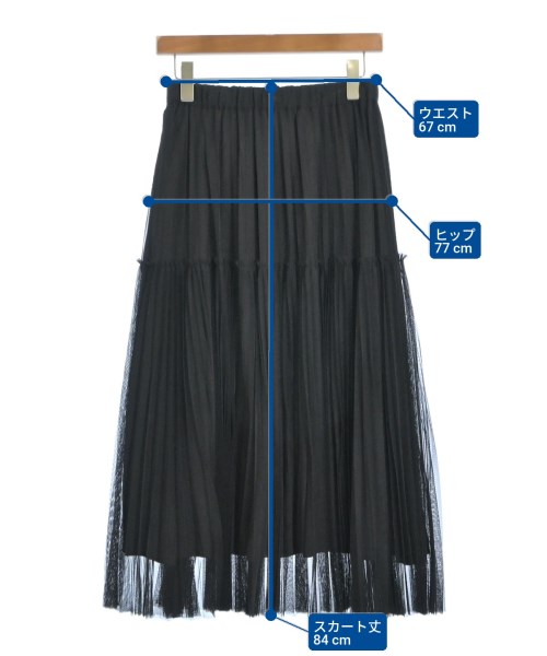 DRESSTERIOR（ドレステリア）ロング・マキシ丈スカート 黒 サイズ:38(M位) レディース/2200667979048