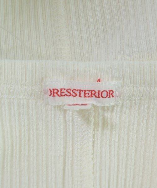DRESSTERIOR（ドレステリア）タンクトップ 白 サイズ:38(M位) レディース/2200670913022