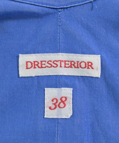 DRESSTERIOR（ドレステリア）カジュアルシャツ 青 サイズ:38(M位) レディース/2200730045021